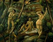 Tres nus al bosc - 华金·苏尼埃尔·德·米罗